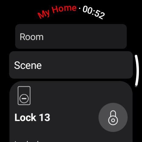 Switchbot main screen